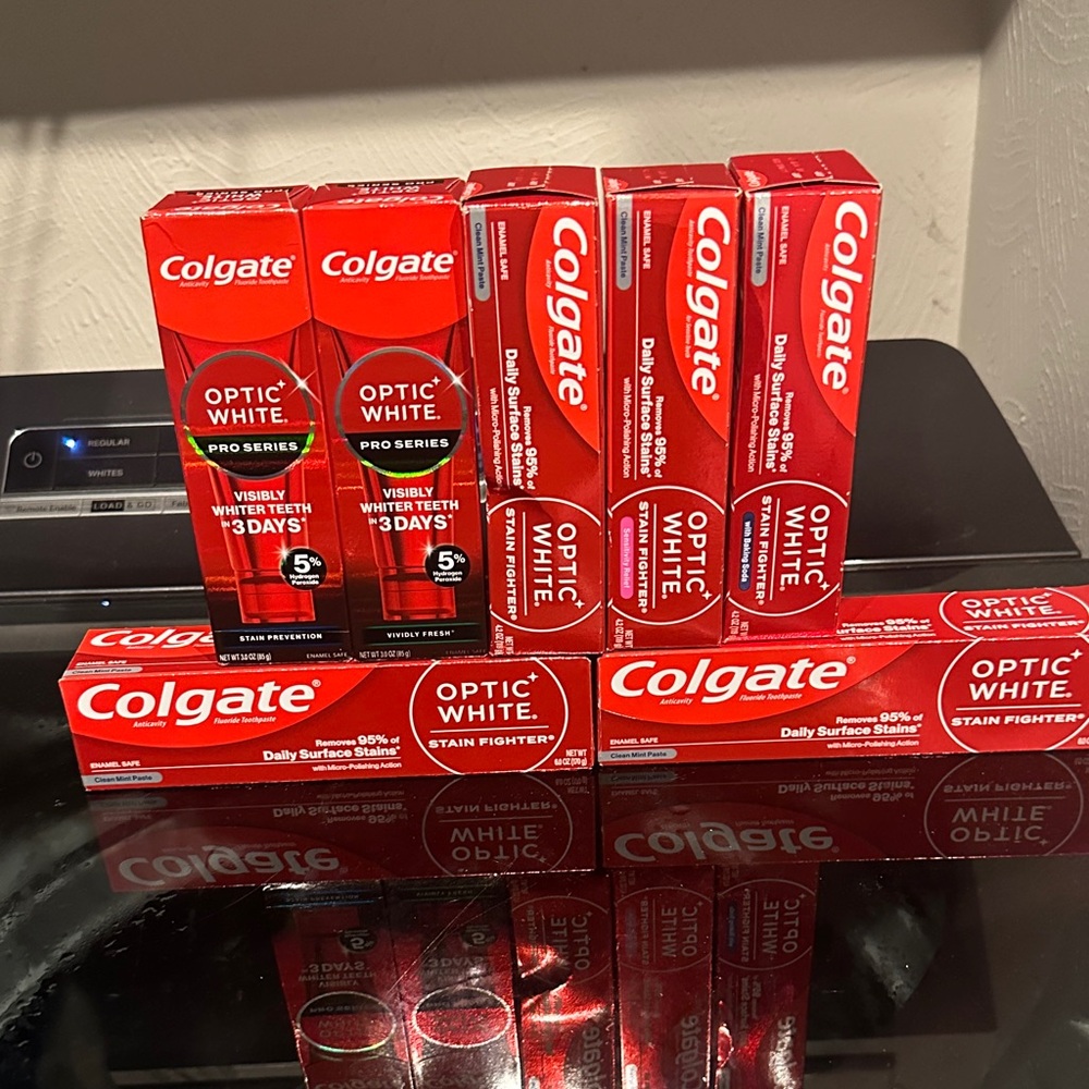 Colgate Optic White Toothpaste Set